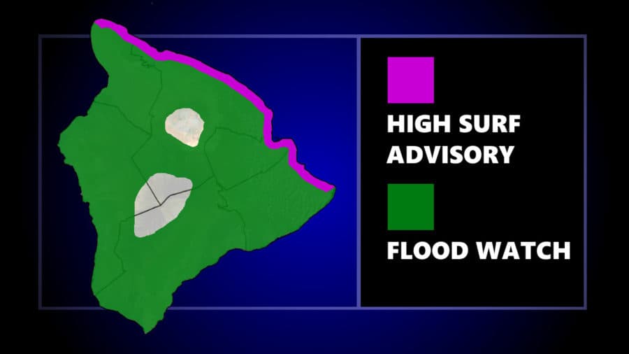 King Tide and High Surf Caused Minor Coastal Flooding on Hawaiʻi Island
