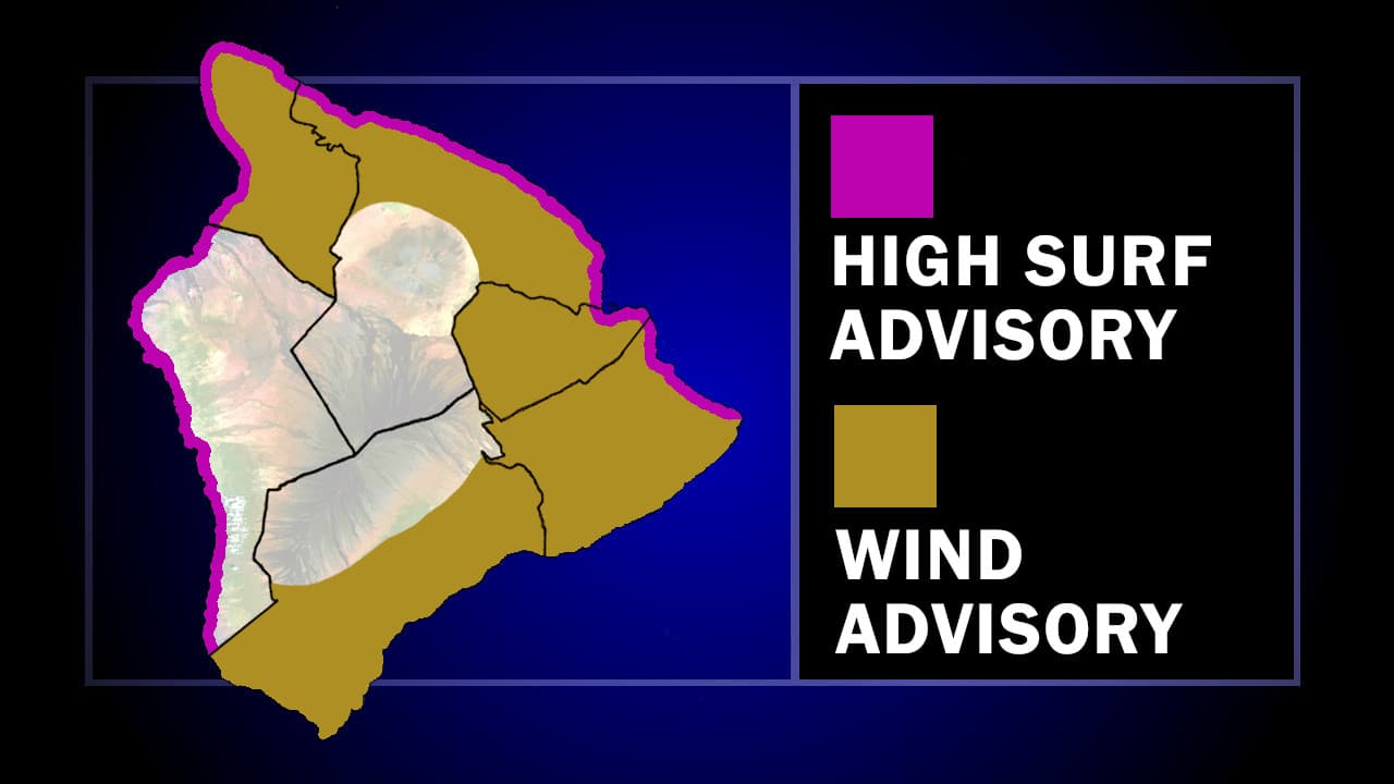 Hawaiʻi County proposes weekly weather and surf outlook for residents