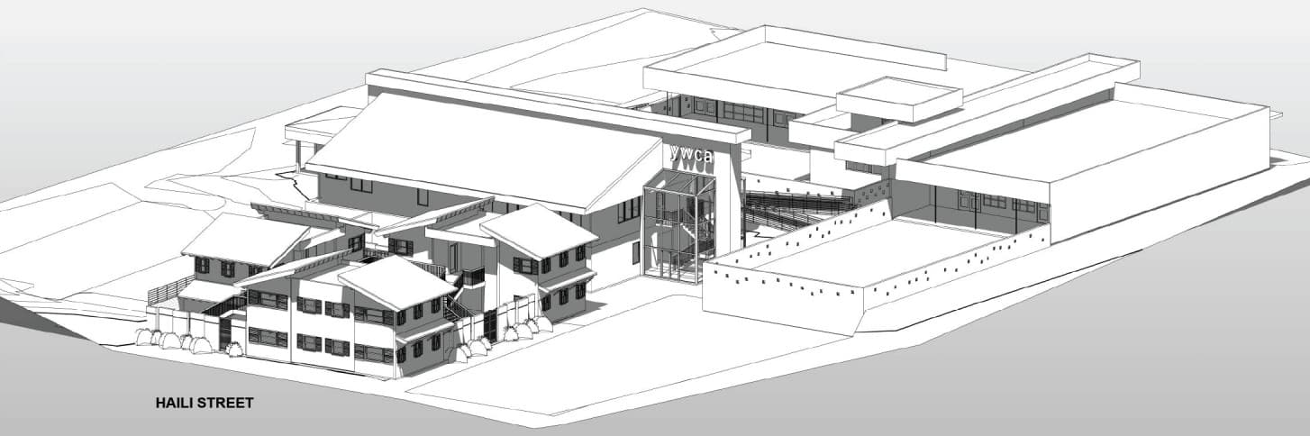 Draft EA Released for Partial Demolition, New YWCA Campus in Hilo