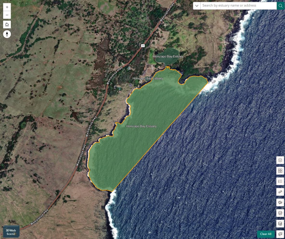Hawaii launches Hawaiian Estuaries Viewer, first statewide public map to protect estuaries