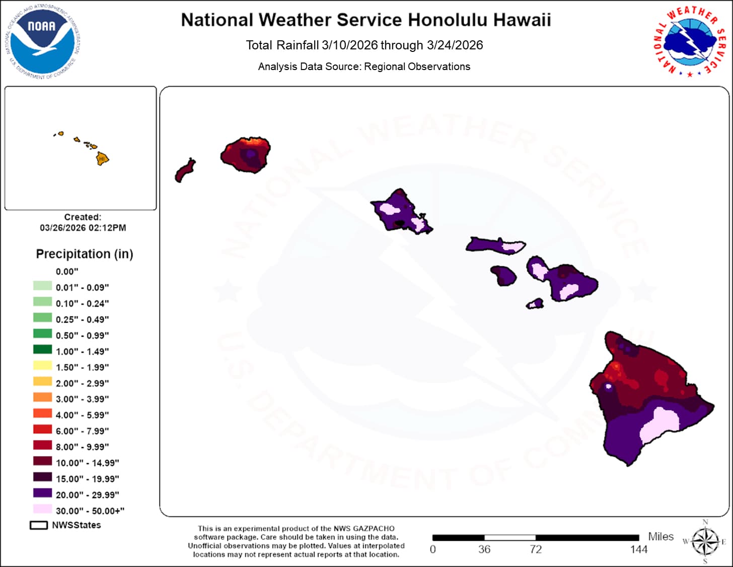 Kona low storms nearly erase drought, Big Island still has dry pockets
