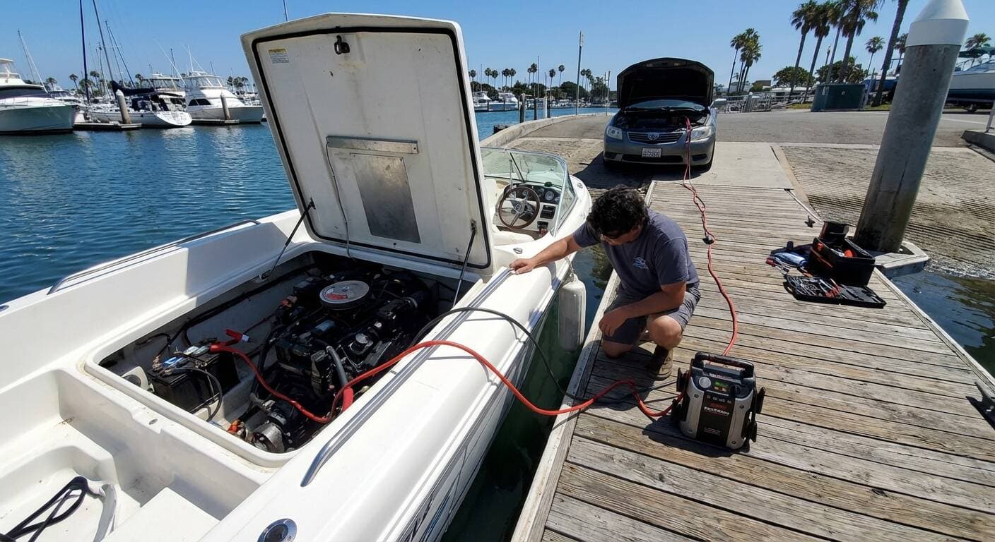 Step-by-Step Safety Guide to Jump-Starting a Dead Marine Battery