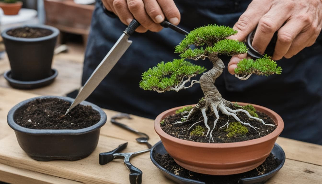 Beginners get clear repotting watering and lighting advice for bonsai
