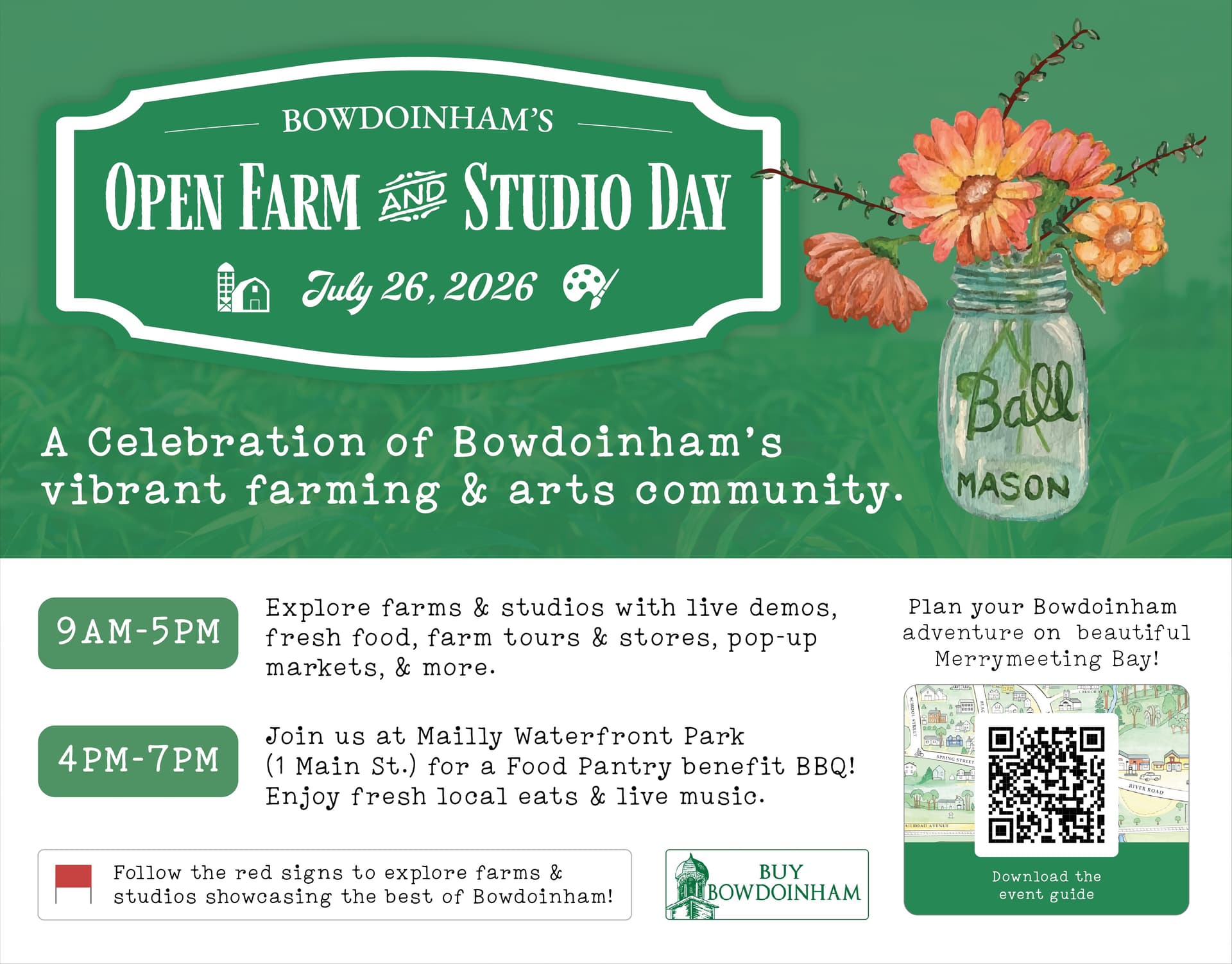 Bowdoinham announces July 26 Open Farm and Studio Day