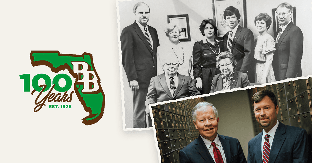 Family-Owned Brannen Bank Marks 100 Years Serving Hernando County