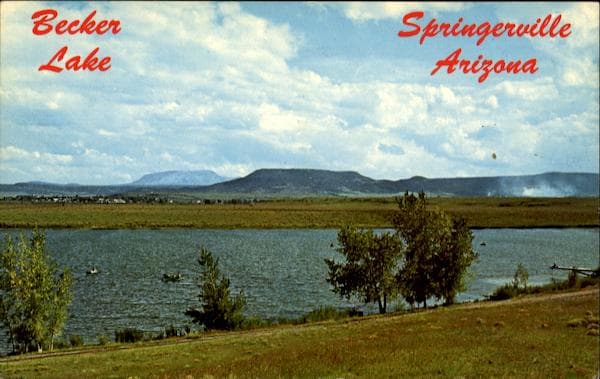Becker Lake Provides Year-Round Outdoor Access Near Springerville