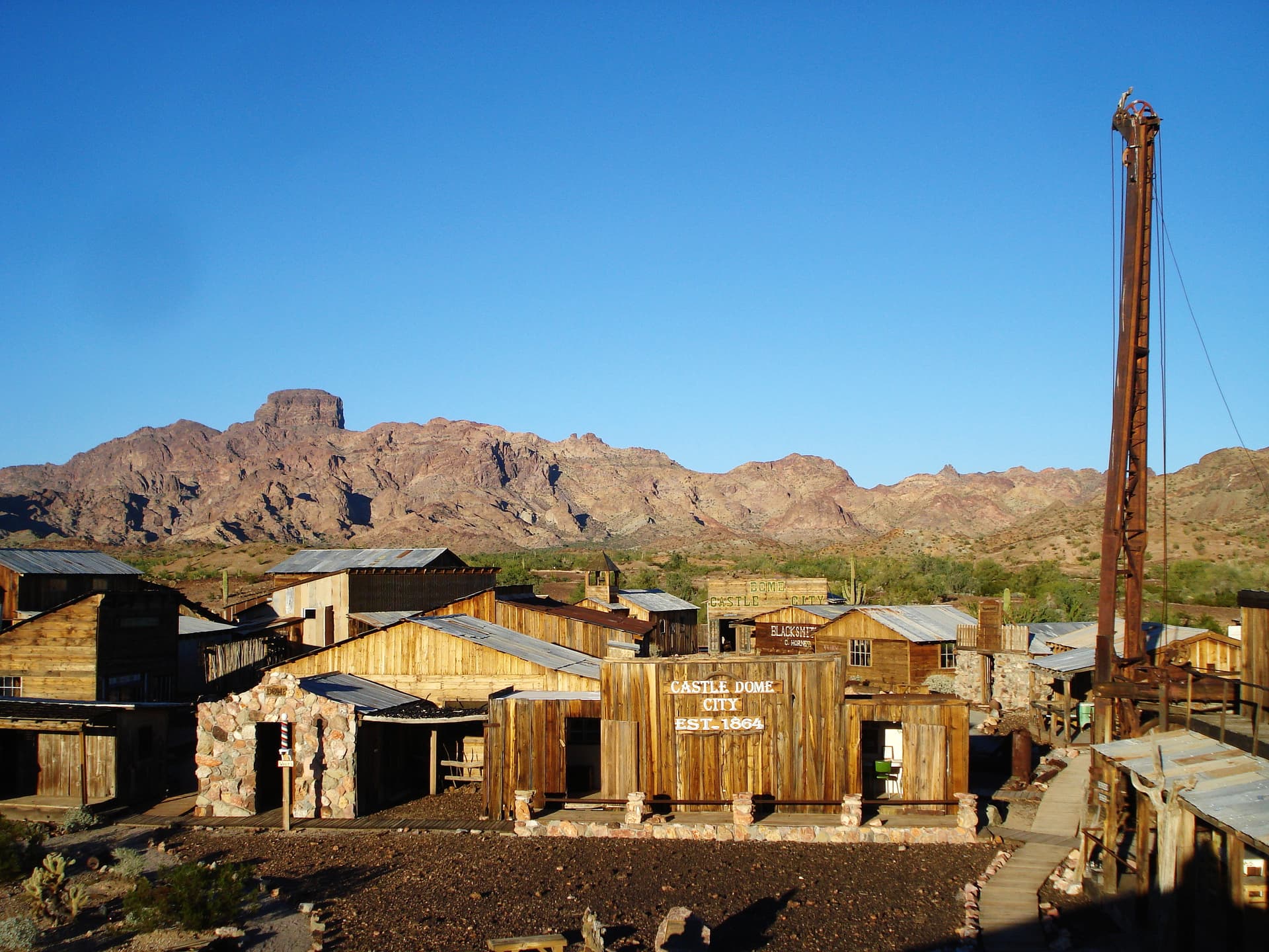 Castle Dome Ghost Town Preserves Arizona's Longest-Worked Mining District