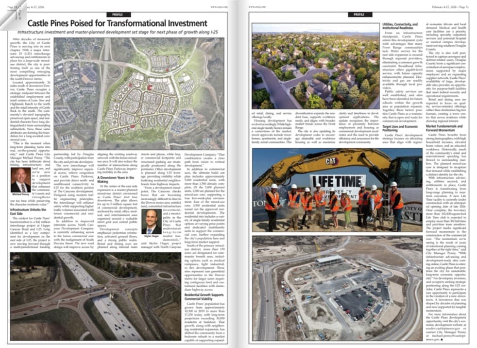 Castle Pines council transfers 2026 housing bond allocation to Douglas County partnership