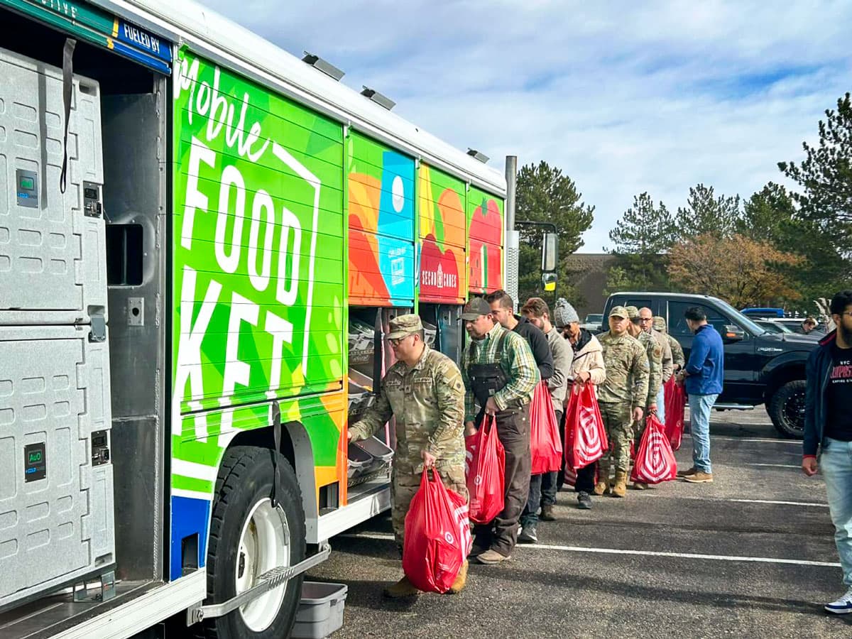 Local Charity Fed More Than 200 Guard Members at Buckley