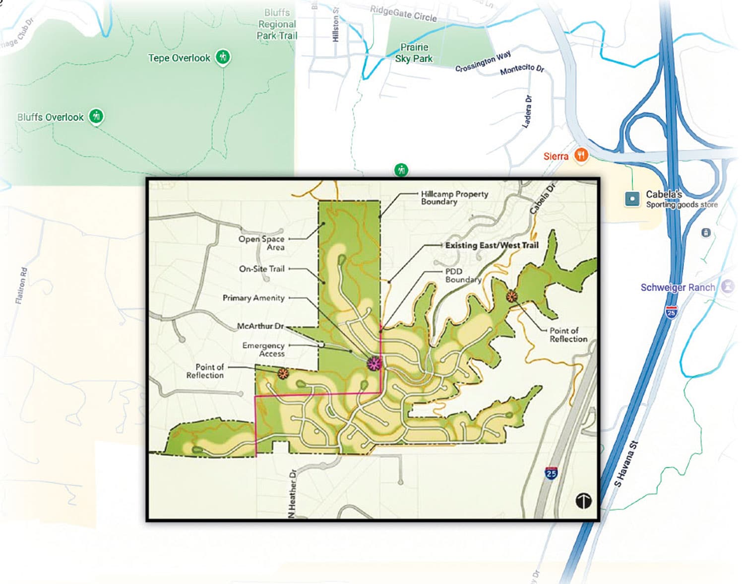 New large single-family subdivision proposed for Lone Tree western mesa