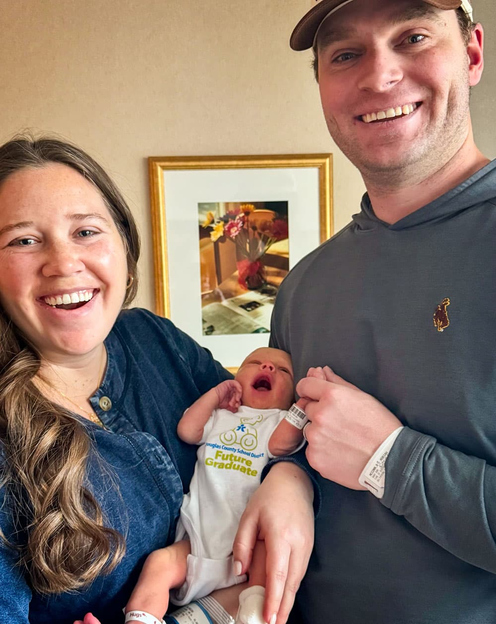Douglas County newborns receive free DCSD onesies through Healthy Families Partnership