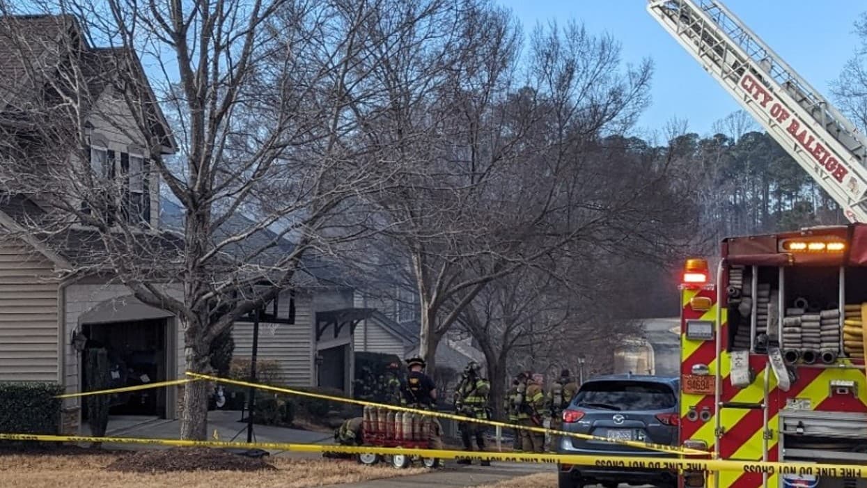 Family Displaced After Garage Fire in Southeast Raleigh, Officials Say