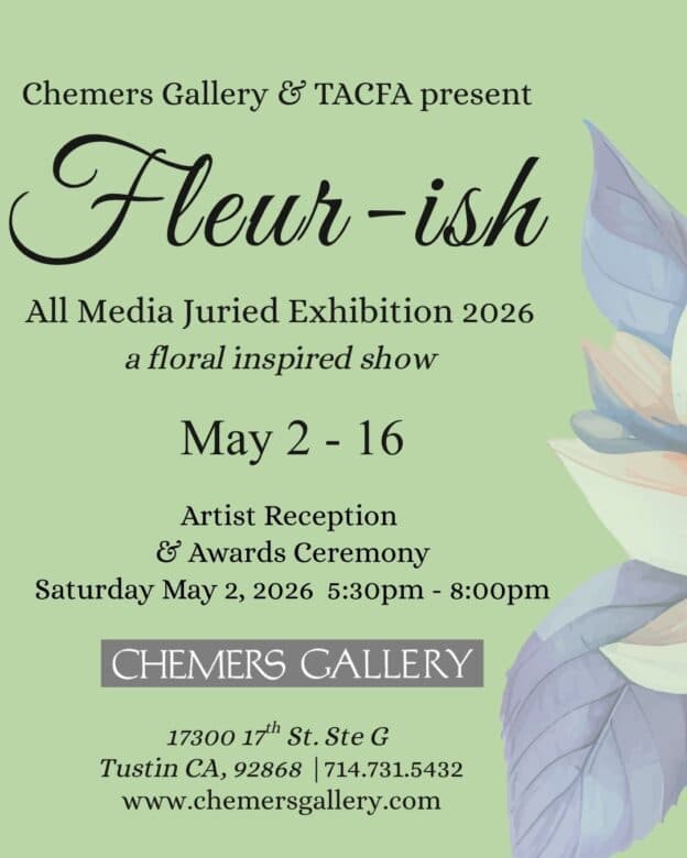 Chemers Gallery Opens Fleur-ish Juried Show Celebrating Hudson Valley Artists