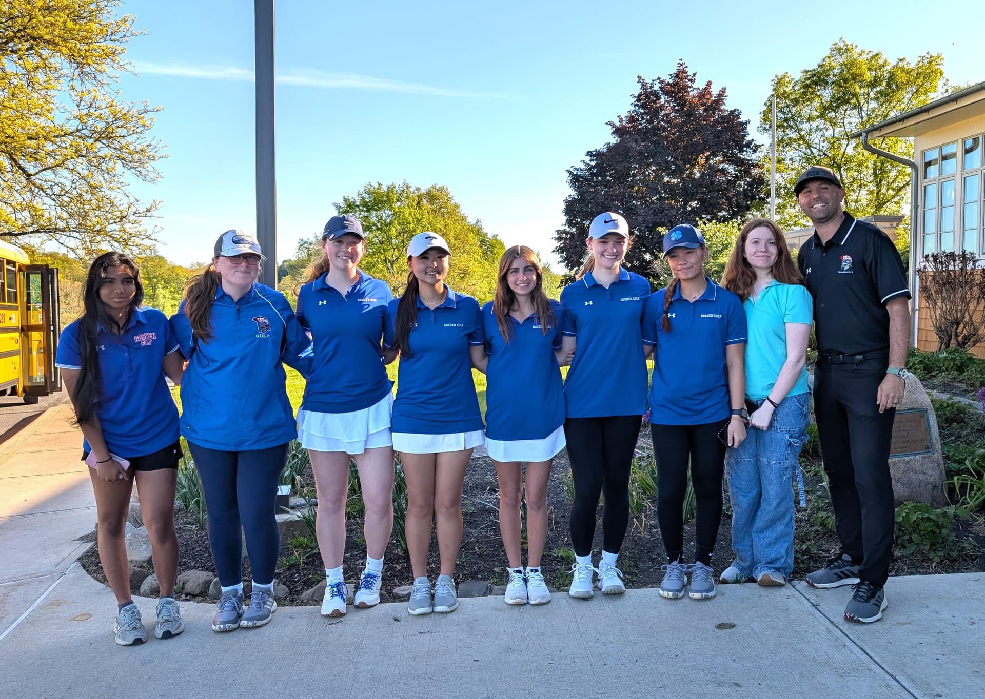 Goshen girls golf caps perfect 22-0 season