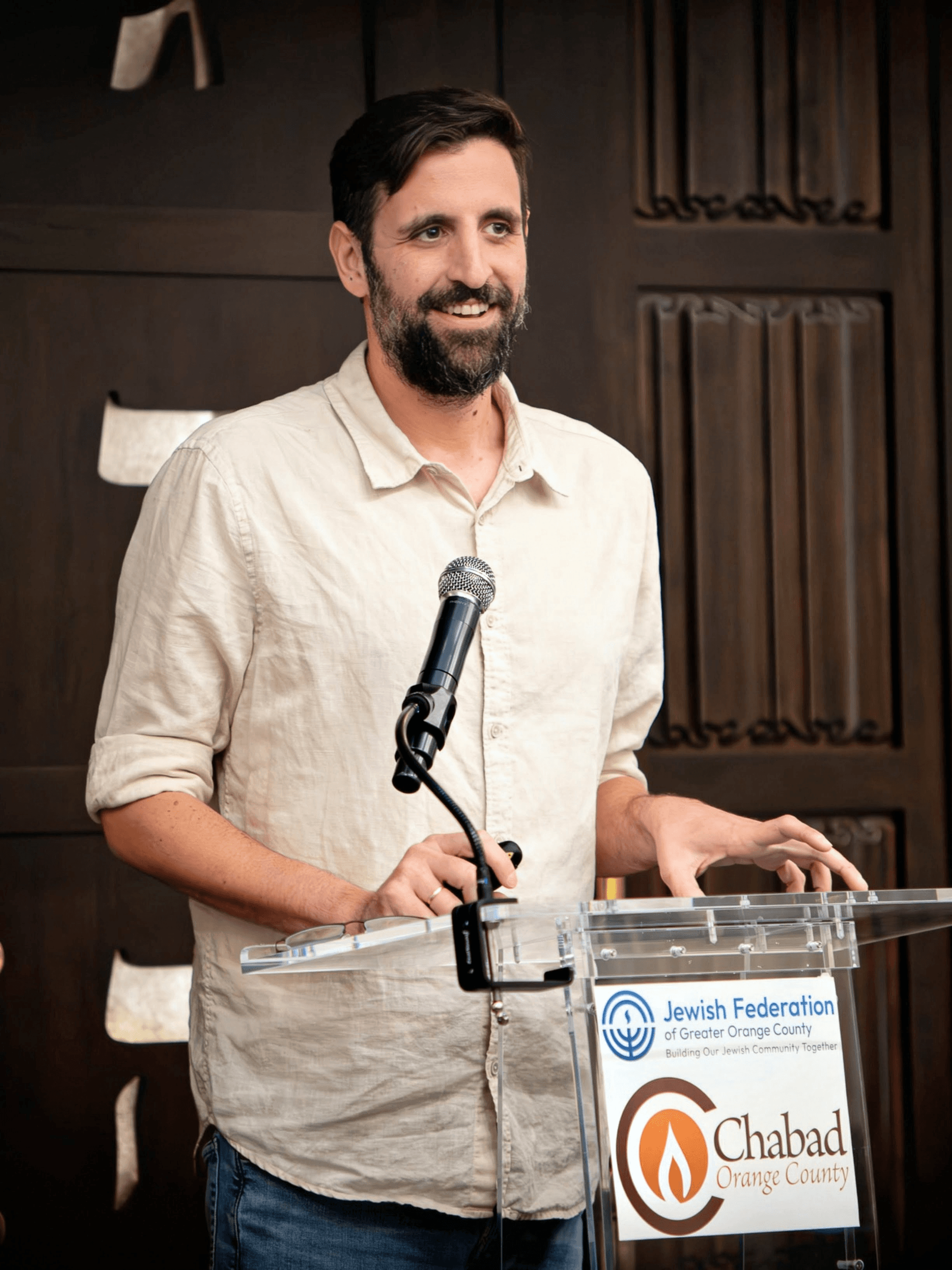 October 7 survivor shares resilience story with Orange County Jews