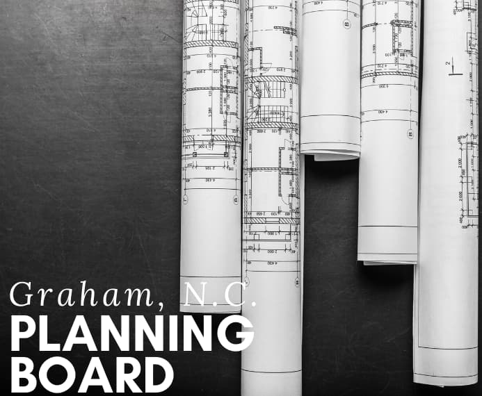 Graham Planning Board held public meeting, agenda and materials posted online
