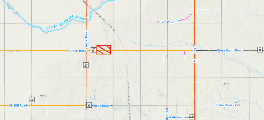 Airport Road closes for railroad crossing upgrade in Lake County