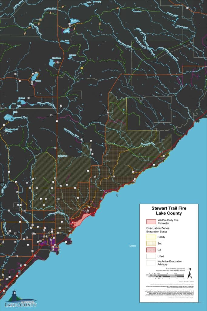 Lake County posts Stewart Trail Fire debris disposal guidance