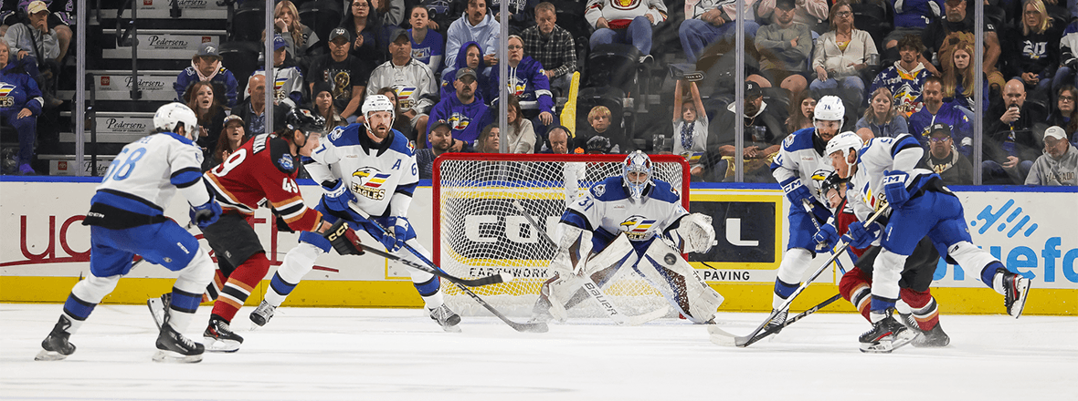 Early goals lift Colorado Eagles to 3-1 series-opening win in Tucson
