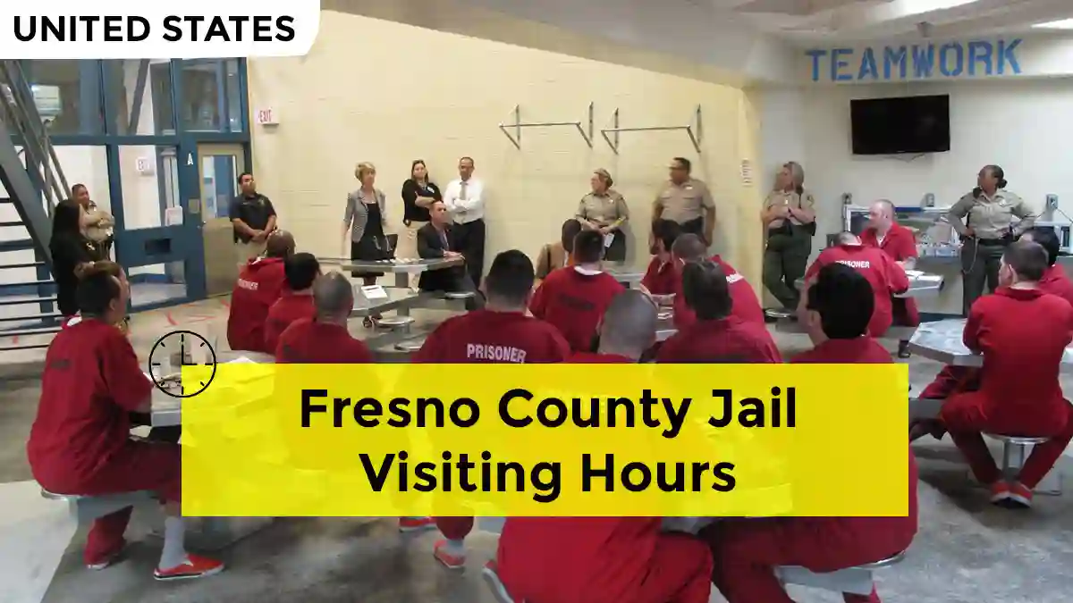 Fresno County Sheriff Updates Jail Visiting Schedule Effective January 27