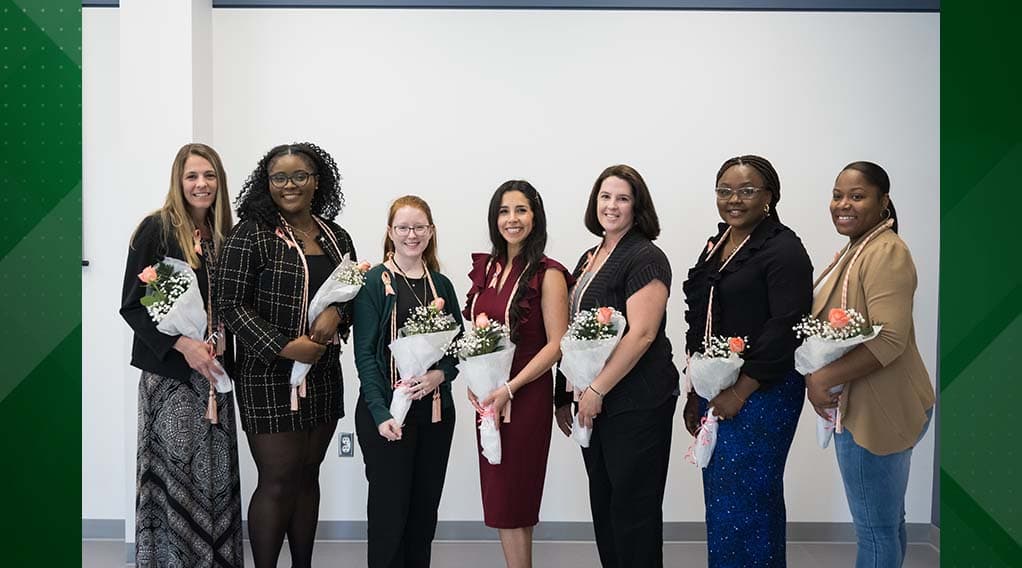 AWC inducts 22 nursing students into national honor society