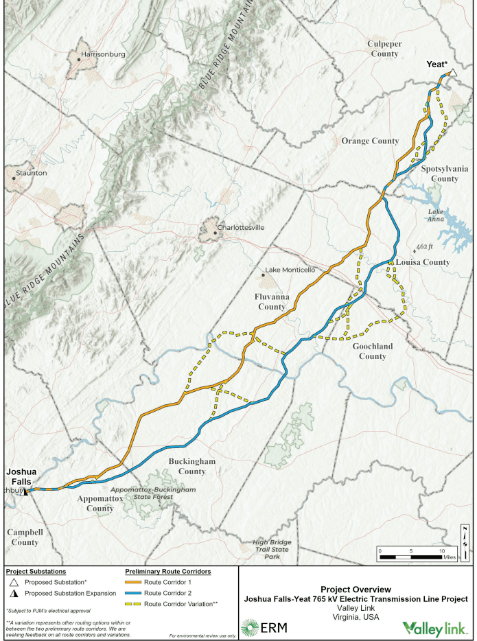 Goochland Residents Push Back Against Proposed Valley Link Transmission Line