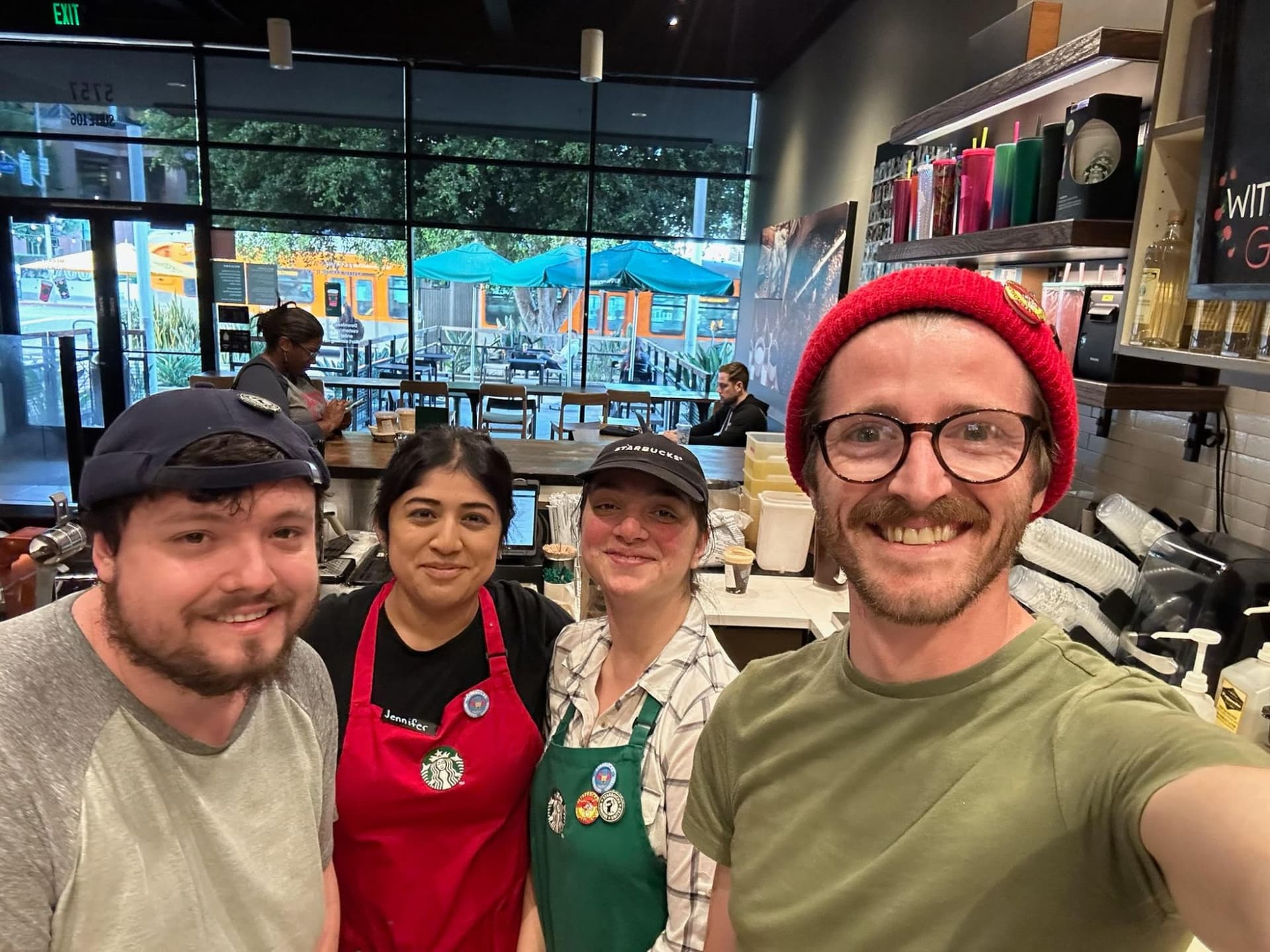 Starbucks workers in Los Alamitos file union petition with NLRB