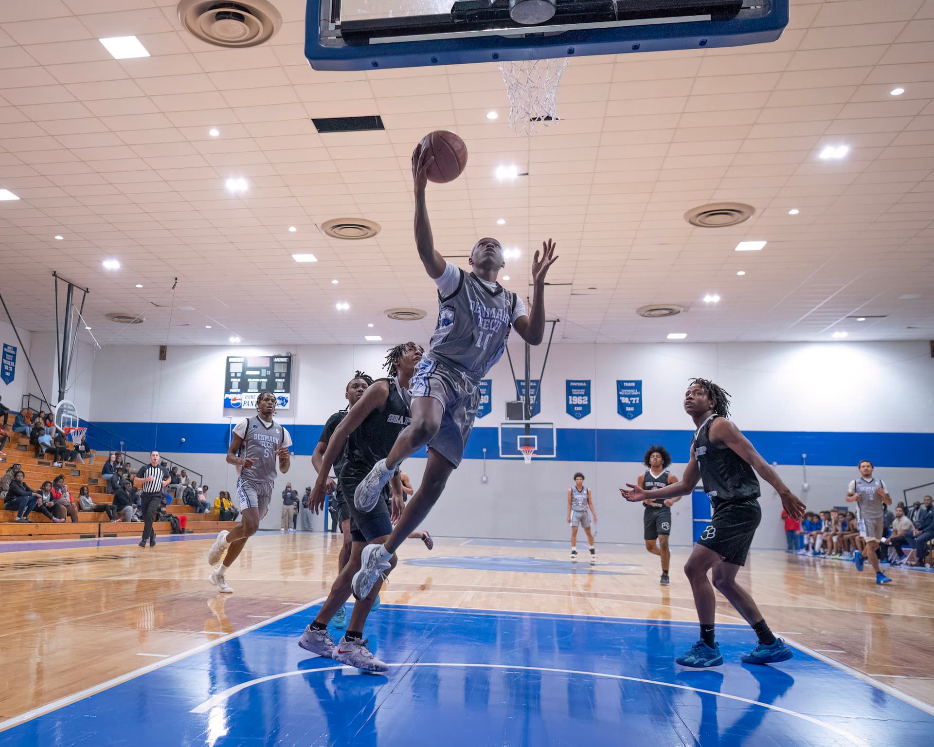 Denmark Tech Panthers Fall to Cape Fear Sea Devils 96-79 on Road