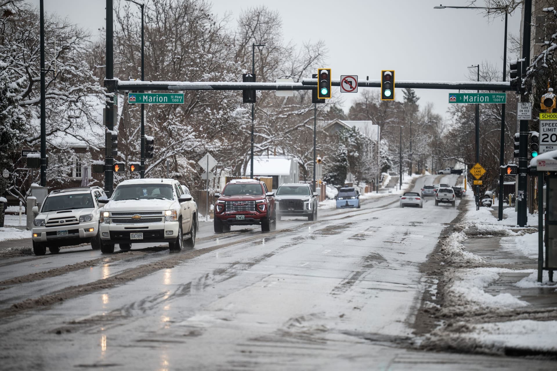 South-Metro Douglas County Sees Light Snow; Parker 1.5 Inches, Chatfield 4 Inches