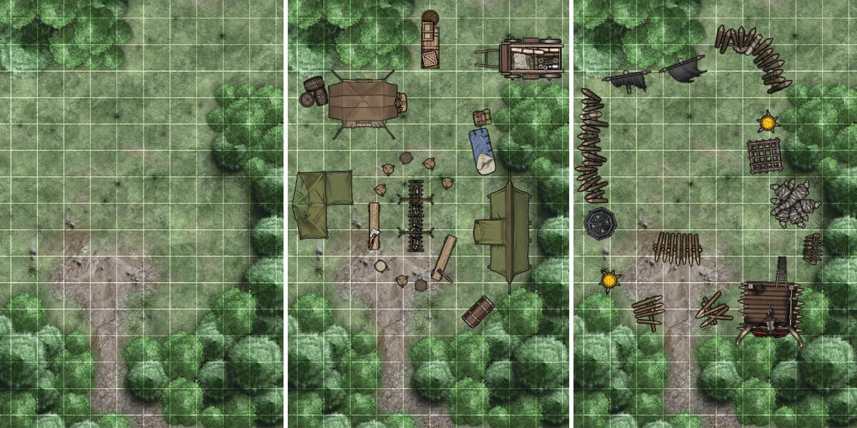 D&D Beyond adds Tom Cartos sticker packs for faster battlemap customization