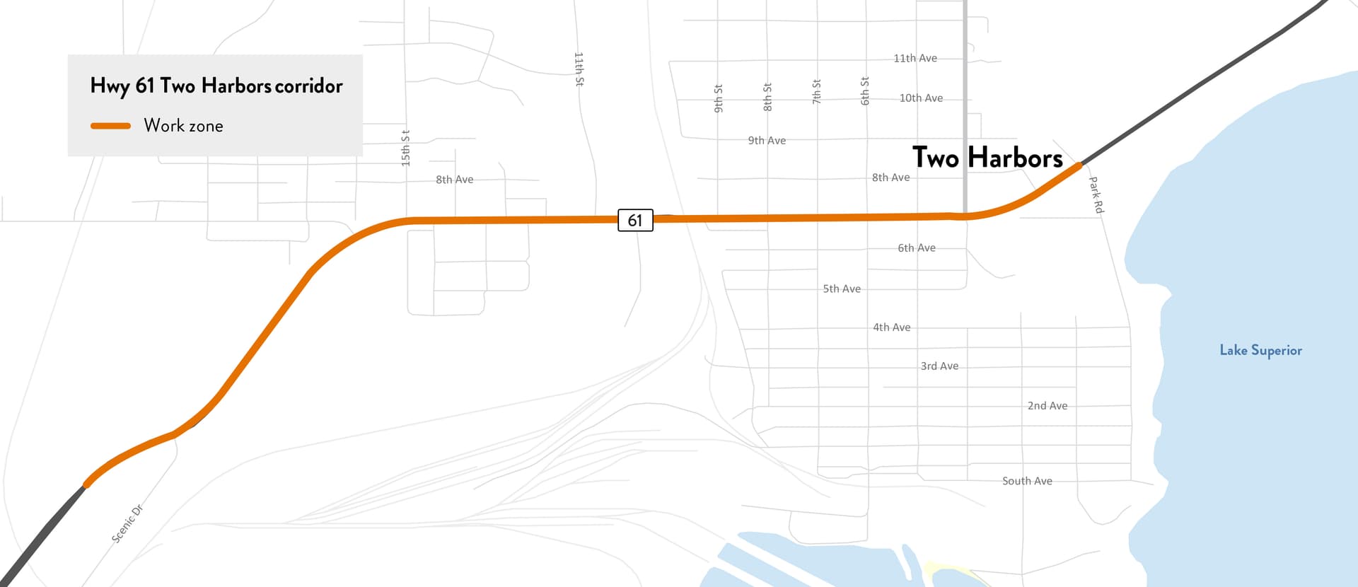 MnDOT Plans Major Highway 61 Corridor Overhaul in Two Harbors