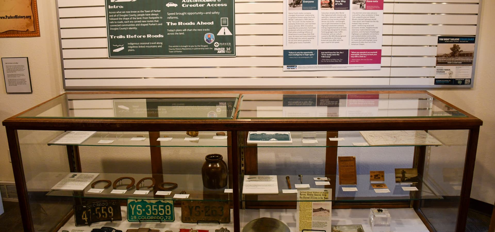 Parker exhibit traces how transportation shaped Douglas County history