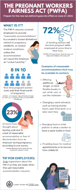 EEOC guidance outlines pregnancy protections under three federal laws