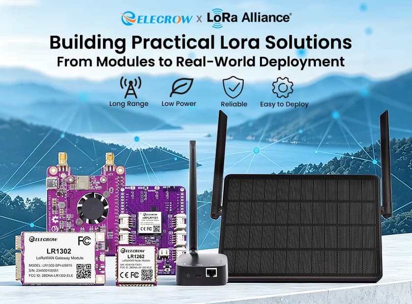 Elecrow joins LoRa Alliance, pitches Meshtastic hardware for real deployments