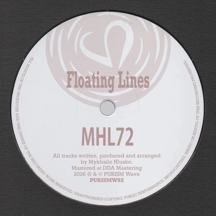 MHL72 Floating Lines lands Feb 27 on PURISM Wave, purist minimal techno