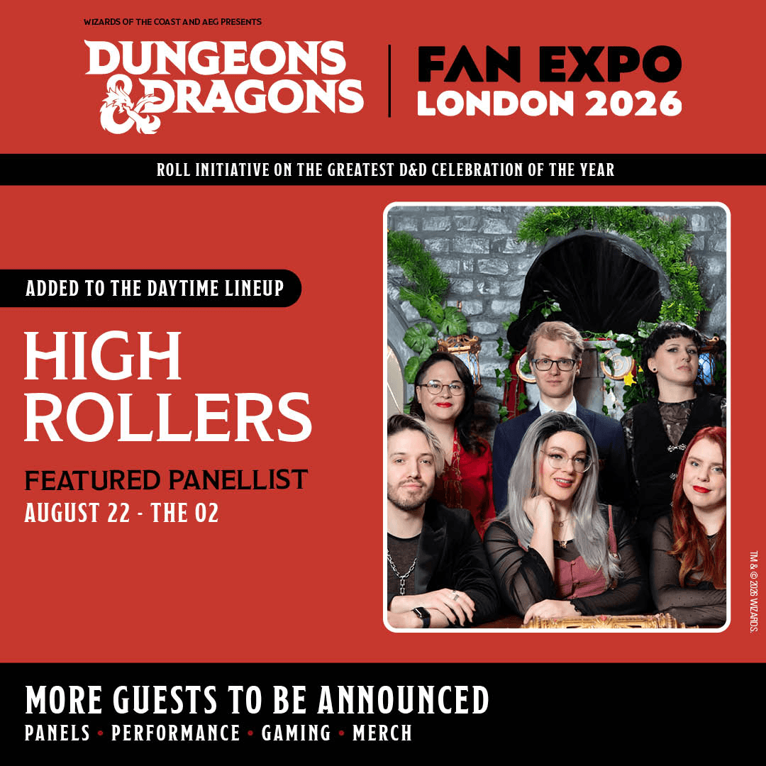 Dungeons & Dragons Fan Expo London adds new performers, panels for 2026 event