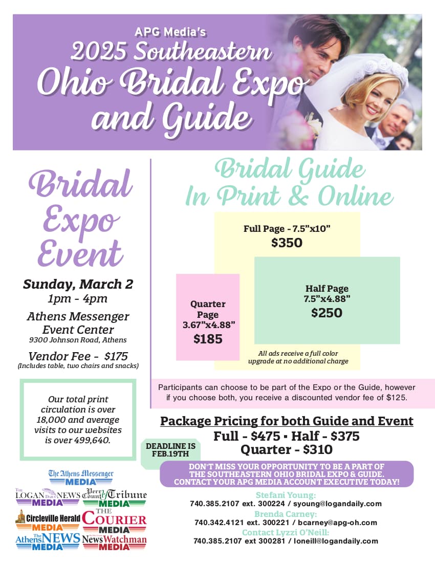 Southeast Ohio Bridal Expo returns, vendors now accepting registrations