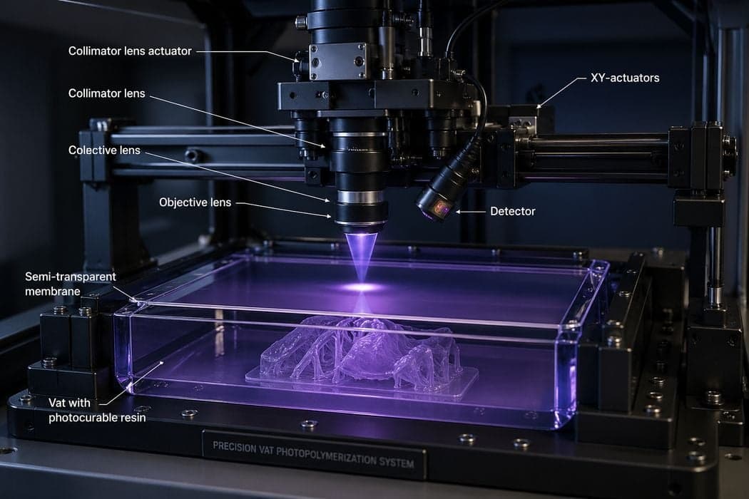 DTU patents movable optical resin printing system for greater precision