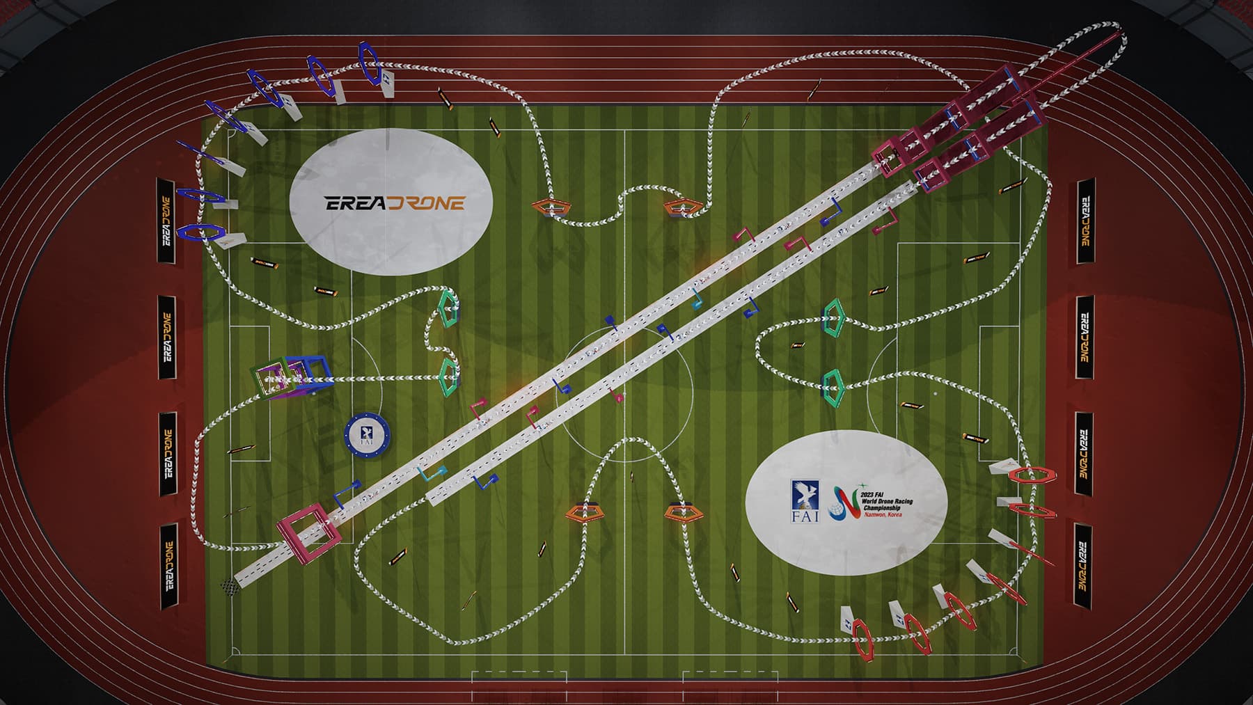 FAI reveals how drone-racing tracks are engineered for speed and strategy