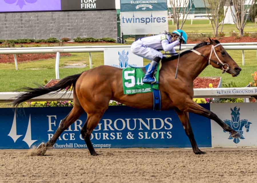 Fair Grounds Hosts Two Grade 2 Wins, Both Horses Cross $2 Million Mark