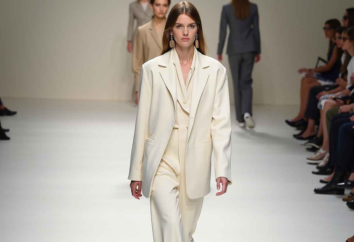 Oversized Tailoring Trend Decoded: How Petites Can Wear Runway Suits