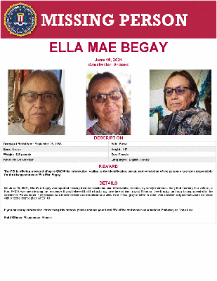 Five years after Ella Mae Begay vanished, suspect leaves custody