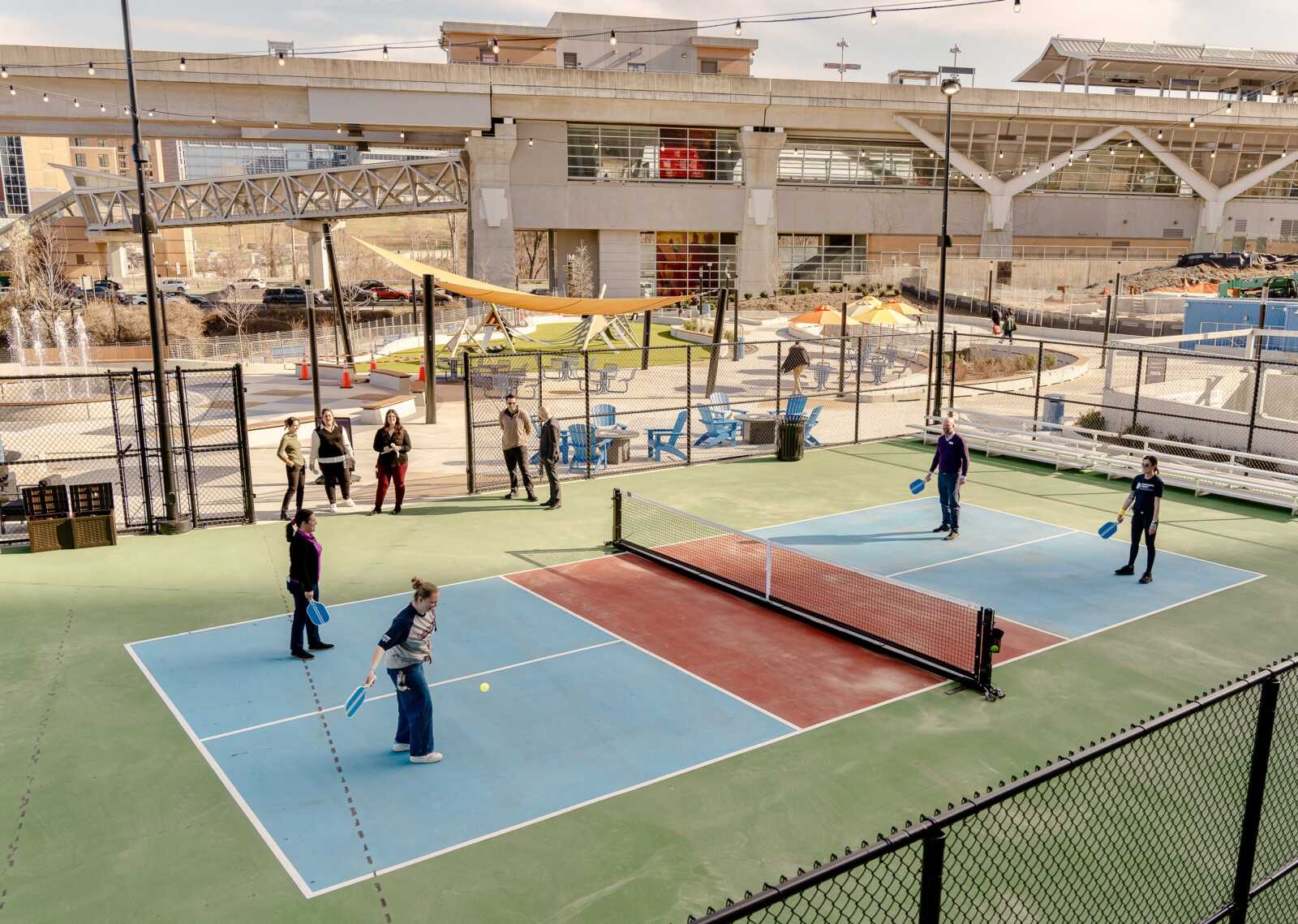 Capital One Center Opens Free Pickleball Courts Near McLean Metro Station