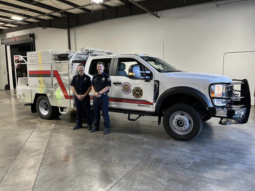 Baker City Transfers Surplus 2001 Fire Engine to Nyssa Fire Department