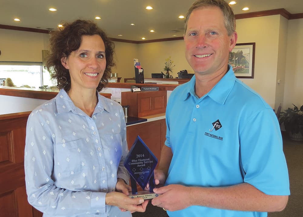 First National Bank Seeks Nominations for Blue Diamond Community Award