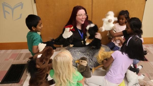 Interactive Storytime at Post Road Library Boosts Early Literacy