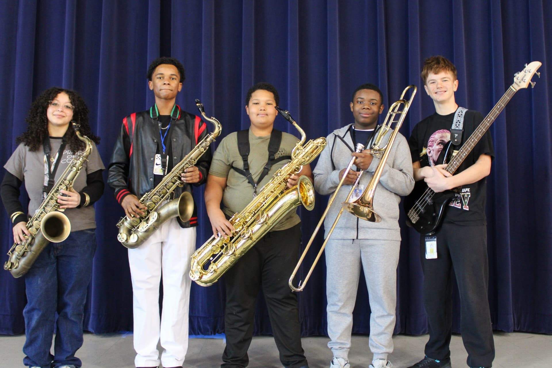 Historic S.C. Lee Jr. High Places Five in Region 8 All-Region Jazz