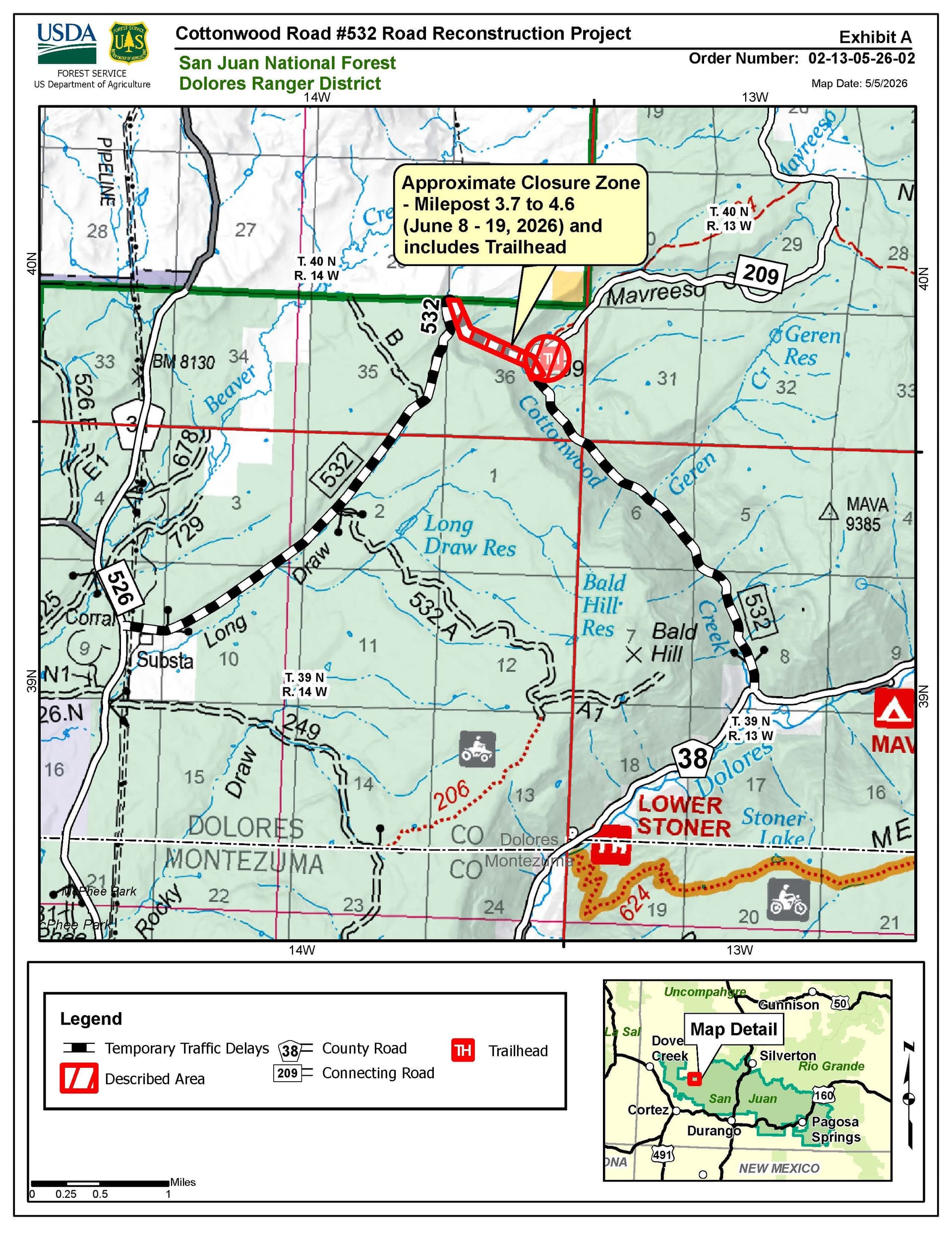 Cottonwood Road reconstruction begins, full closure set in June