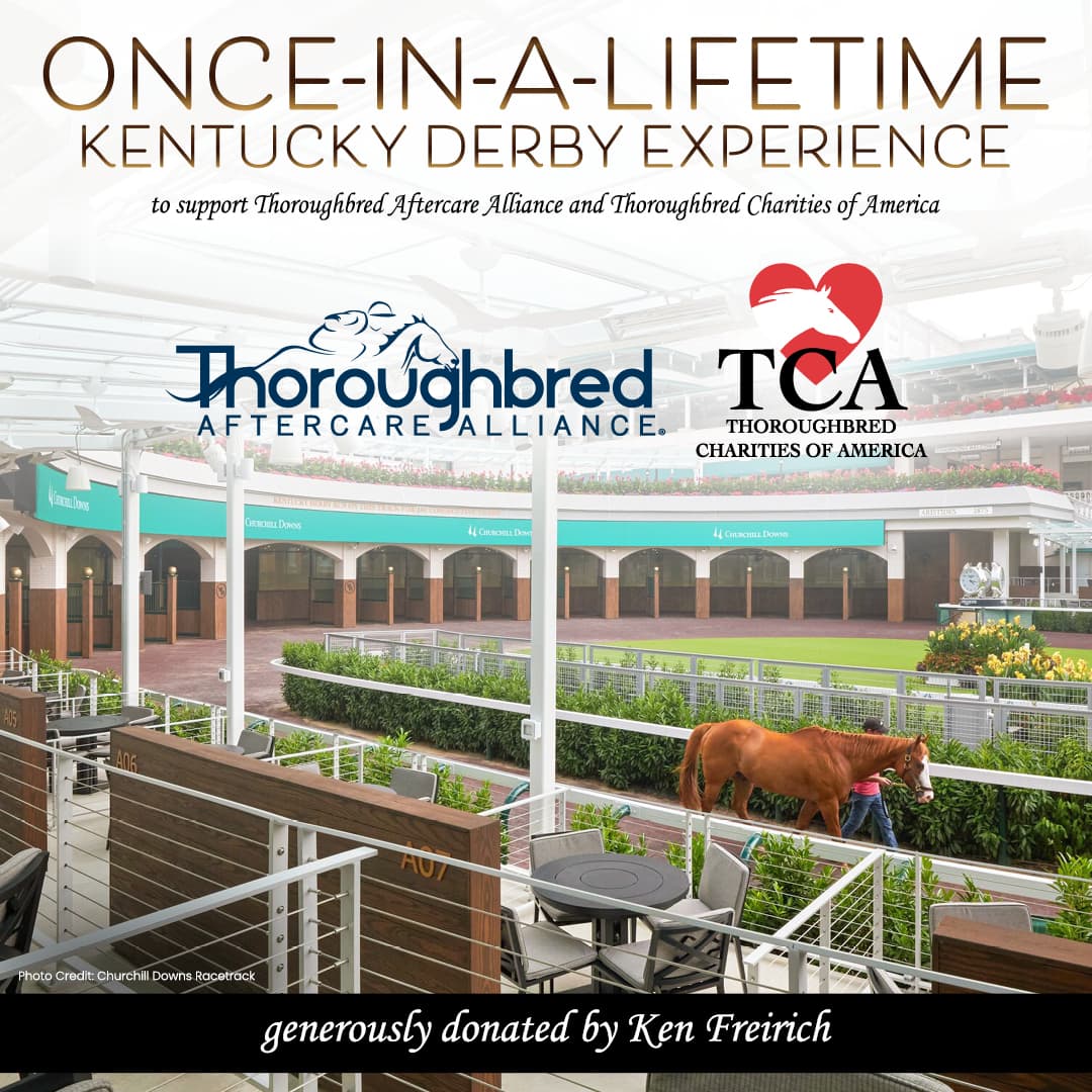 Freirich Donates Luxury Derby Package to Benefit Thoroughbred Aftercare Charities