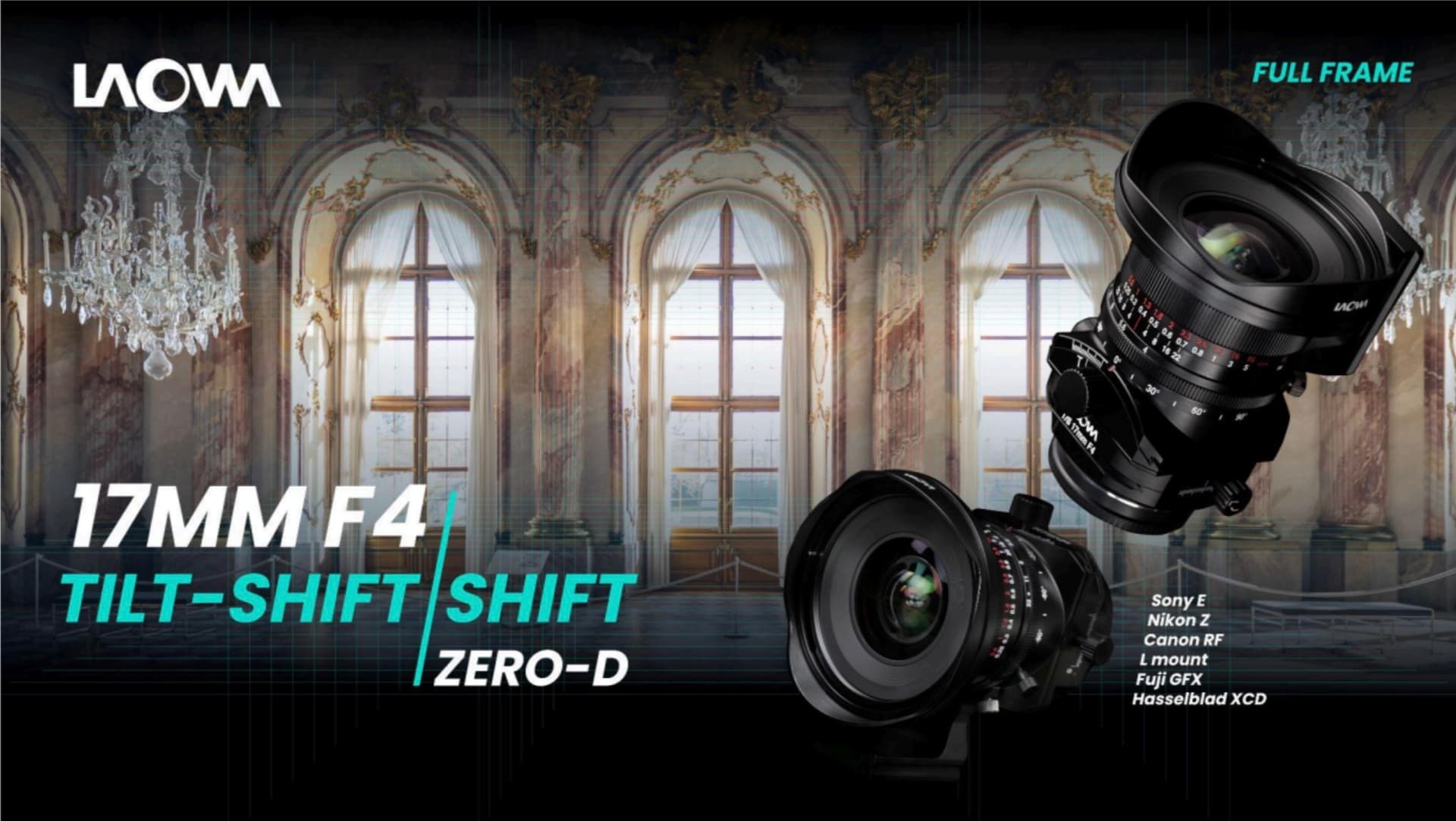 Laowa Launches Two 17mm f/4 Zero-D Lenses for Mirrorless Cameras